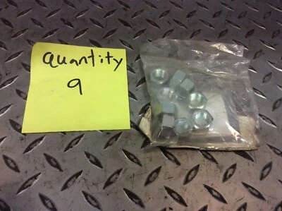 Lote de 9 porcas de braço de controle inferior genuínas GM Chevrolet Tracker Metro 91177649 - Imagem 1 de 3