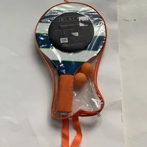 NIP THE BLACK SERIES COMFORT GRIP PADDLE BALL SET - Picture 1 of 4