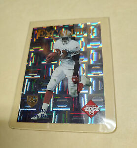 1995 Collector's Edge Excalibur 22K Silver Shield Prism /750 Ricky Watters 49ers