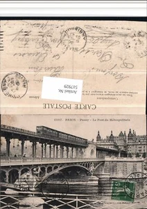 517929,Straßenbahn Paris Passy Le Pont Metropolitan Tramway Tram - Bild 1 von 1