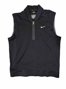 Nike Tiger Woods Collection Weste Herren Large TW Performance Zip Schwarz St Clair L - Bild 1 von 7