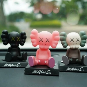 Kaws Companion Figure Sitting Car dashboard Desktop Deco Art Toy Collect gift - Picture 1 of 11