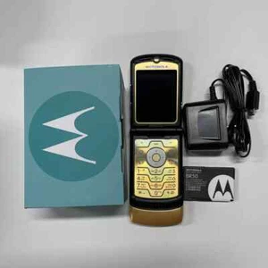 Motorola RAZR V3i Unlocked GSM 1.23 MP Camera Flip Bluetooth MP3 Mobile Phone - Picture 1 of 13