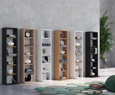 Holz CD DVD Stand Aufbewahrung Deko Regal Elementa - Bild 1 von 4