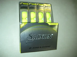 2 dozen BRAND NEW 2025 Srixon Z Star Diamond mens Yellow golf balls - Picture 1 of 1