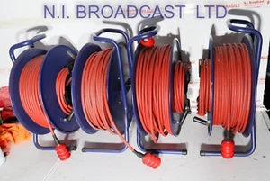 1x Van Damme Kabeltrommel mit 50meter 11mm Triax Kabel (Lemostecker) Preis i - Bild 1 von 19