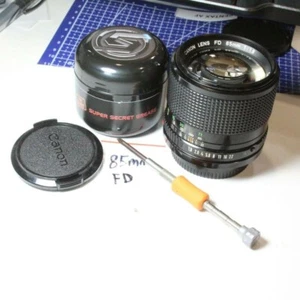 SERVICE: Cine-Mod Modified Canon FD Canon FD Cine Mod Canon Prime Lens Declicked - Picture 1 of 2