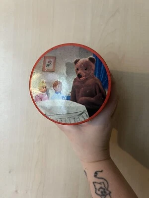 boite ronde bonbons brochet bonne nuit les petits nounours vintage 1960 - Photo 1/4