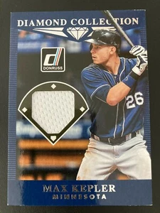 2017 Panini Donruss Diamond Collection Jersey DC-MK Max Kepler - Picture 1 of 2