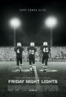 Friday Night Lights Movie Poster 2 Sided Original Final 27X40 Billy Bob Thornton