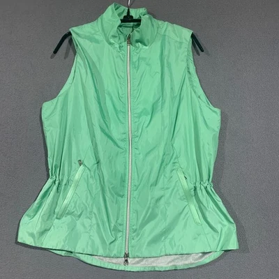 Polo Golf Ralph Lauren Women's Mint Green Lightweight Sleeveless Vest Size L - Image 1 of 4