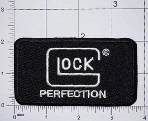 Second Amendment Glock Perfection Tactical Patch Iron-On Used YZ38 - Picture 1 of 1