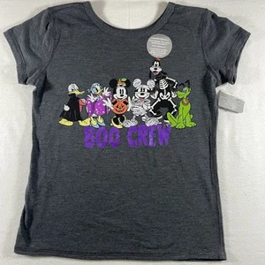 NWT Disney Store Halloween “Boo Crew” Mickey & Friends KIDS T-Shirt, Sz Med 7/8 - Picture 1 of 6