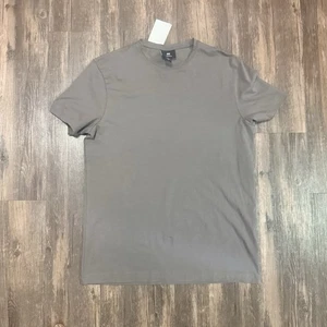 Neu mit Etikett H&M Slim Fit T-Shirt Herren M Rundhals Kurzarm grau - Bild 1 von 8