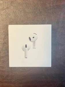 Apple AirPods 4ème génération - Annulation active du bruit - Modèle A3055/A3056/A3059 Neuf dans sa boîte - Photo 1 sur 4
