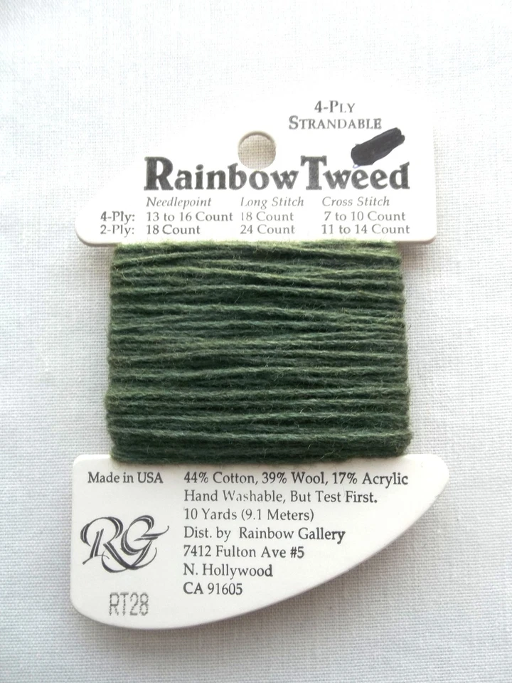RAINBOW TWEED Thread - You Choose-- Rainbow Gallery Cross Stitch/Needlepoint - Image 1 of 1