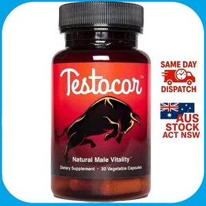 Testocor Premium Male Enhancement Testosterone Booster - Natural Libido Support - Picture 1 of 7