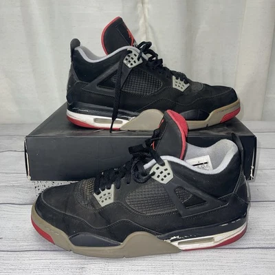Jordan 4 Bred 2012 Talla 13 Retro Hombre Foto 1 de 4