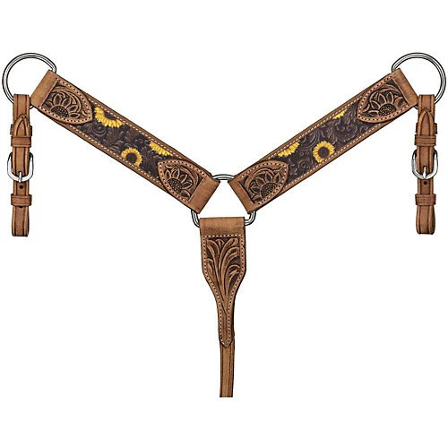 Mini collar de pecho de girasol Silver Royal Foto 1 de 1