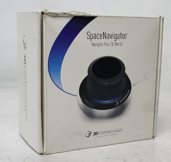 3Dconnexion 3D Space Nagvigator Digital 3D Mouse Black/Silver  3DX-700028 - Image 1 of 3