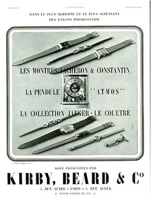 Publicité ancienne bijoux montres Vacheron & Constantin 1939 issue de magazine - Picture 1 of 1