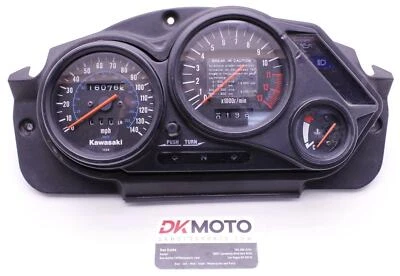 09 KAWA NINJA 500R EX500 SPEEDOMETER GAUGES DISPLAY CLUSTER *16076 Miles* R9.BX4 - Image 1 of 4