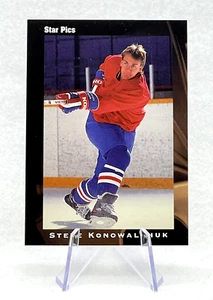 Steven Konowalchuk 1991 Star Pics #9 Washington Capitals - Picture 1 of 2