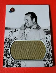 BOB HOPE & ZWEITER WELTKRIEG GETRAGENE MILITÄRUNIFORM RELIKT SWATCH KARTE 2021 GESCHICHTE - Bild 1 von 2
