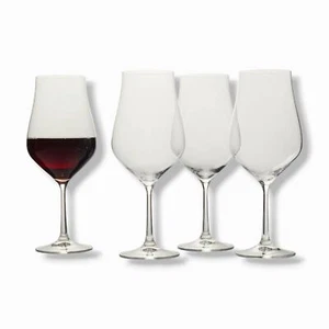 $55 Mikasa Grace Bordeaux 22-oz Stemmed Red White Wine Glass, Set of 4 - Picture 1 of 4