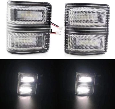 Clear LED Side Mirror Marker Light For 2008-2016 Ford F250 F350 F450 Super Duty - Image 1 of 4