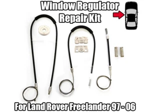 Window Regulator Repair Kit For Land Rover Freelander Front Left NSF 1997 - 2006 - Picture 1 of 4