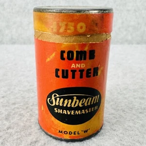 Sunbeam Shavemaster Comb and Cutter Model W 4750 Vintage w Instructions - Picture 1 of 20