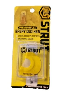 HS STRUT Raspy Old Hen Hunters Specialties Wild Turkey Hunt Hunting Call NEW - Picture 1 of 6