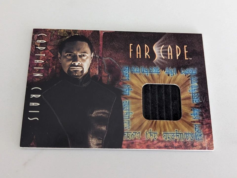 Farscape Season 1 2000 Rittenhouse Costume Relic Card C6 Captain Bialar Crais  - Image 1 of 2