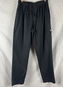 Chef Works Men's Essential Baggy Chef Pants Size Large Black NBBP - Picture 1 of 6