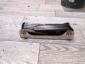 Unbranded Hex Key Allen Set Standard and Metric Foldable - Picture 1 of 9