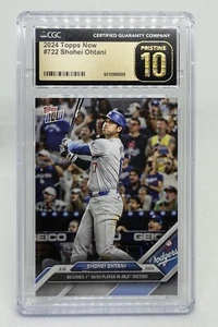 2024 Topps Now #722 Shohei Ohtani 50/50 Club CGC Pristine 10 Los Angeles Dodgers - Picture 1 of 2