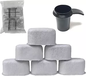 GOLDTONE 6er Set anthrazit Wasserfilter Kapseln passt Mr. Coffee + 1 OZ Kaffeeschaufel - Bild 1 von 5