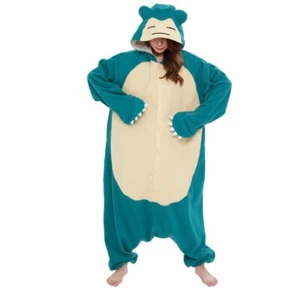 SAZAC Pokémon Snorlax Kigurumi Cosplay Costume Halloween Unisex One Size JP F/S - Picture 1 of 6