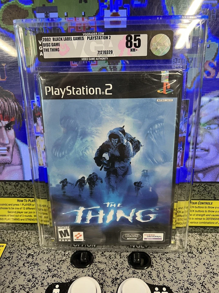 2007 PS2 The Thing Graded VGA 85 NM+ Sealed WATA 9.6? Playstation 2 BRAND NEW - Image 1 of 4