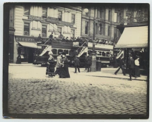 Ecosse. Glasgow. Sauchiehall Street. Tramways. Rodmure school. Citrate 1902. - Picture 1 of 1