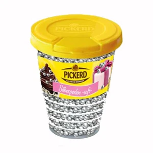 Pickerd Silberperlen soft Dekor Streusel crispy weich 100g 5er Pack - Bild 1 von 1