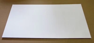 PVC Hartschaumplatte 6mm Zuschnitt weiß 489 x 395 mm - Kunststoff Platte - Bild 1 von 3