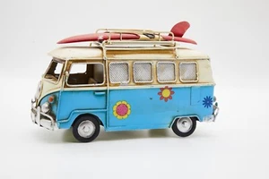 VW Combi Surf Van Money Box/Tin - Picture 1 of 2
