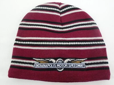 Indianapolis Motor Speedway IMS Centennial ERA Logo Collector Knit Cap Knitted - Image 1 of 4