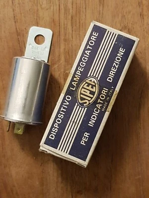 Relè SIPEA Teleruttore Lampeggiatore Intermittenza Frecce 6V 20W Relay D'epoca - Image 1 of 4