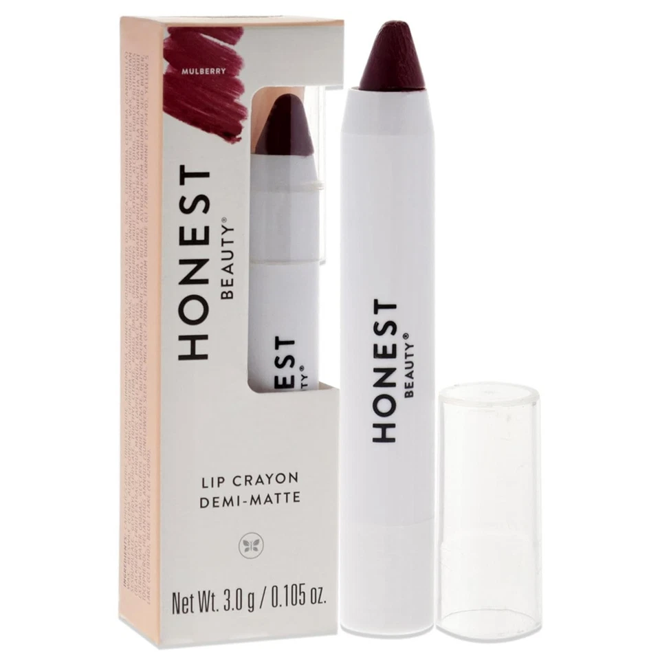 Honest Beauty Lip Crayon Lip Stick Demi Matte Mulberry 3g - Image 1 of 4