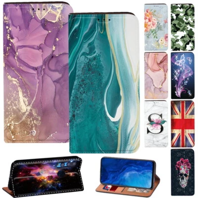 PU Leather Stand Wallet Cover Case For Huawei Honor 200/X5b/X60/X6b/X7c/X9c - Image 1 of 4