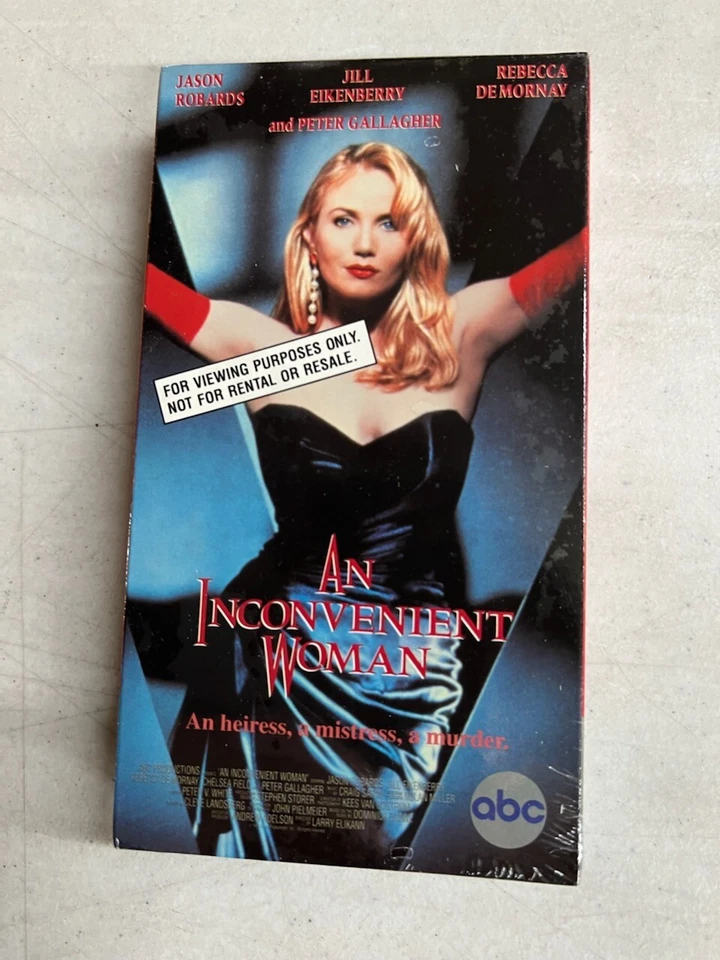 An Inconvenient Woman (VHS, 1996) Jason Robards BRAND NEW SCREENER - Image 1 of 1