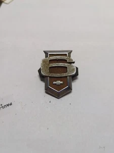 OEM CHEVY NOVA 6 CAR EMBLEM BADGE PART REPLACE RESTORE REPAIR VINTAGE 3827151 - Picture 1 of 3